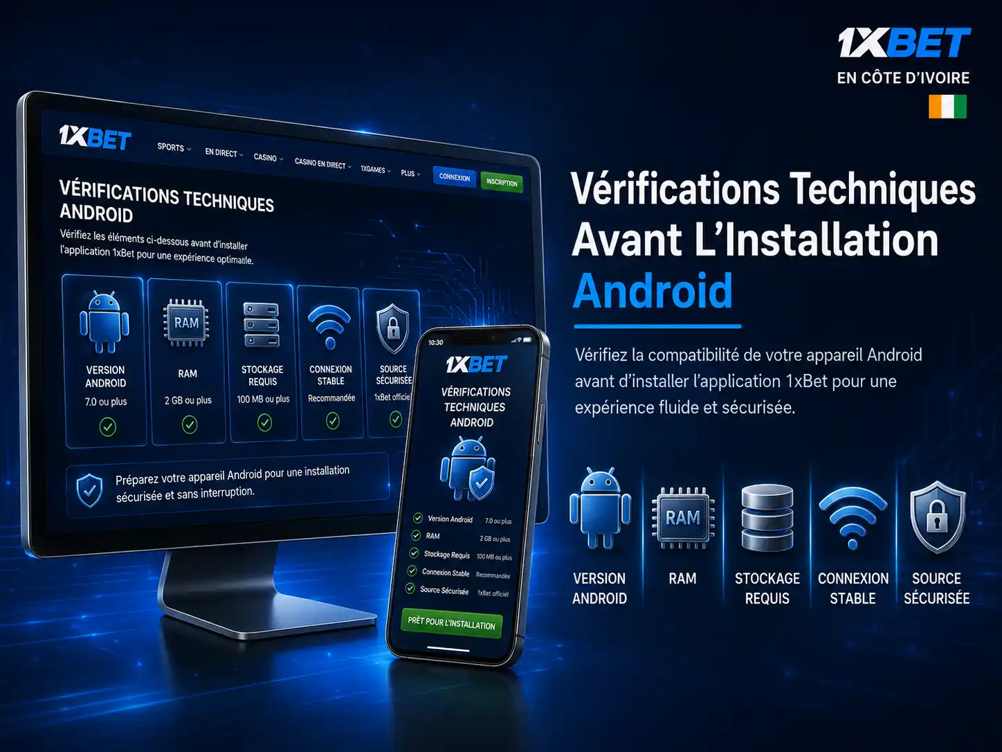 Vérifications Techniques Avant L’Installation Android